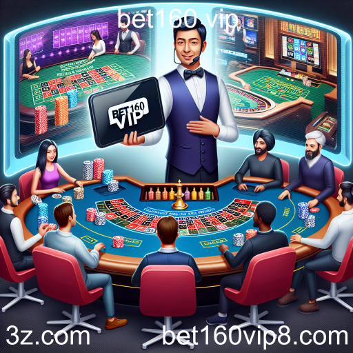 A Experiência Imersiva dos Cassinos ao Vivo no Bet160 VIP
